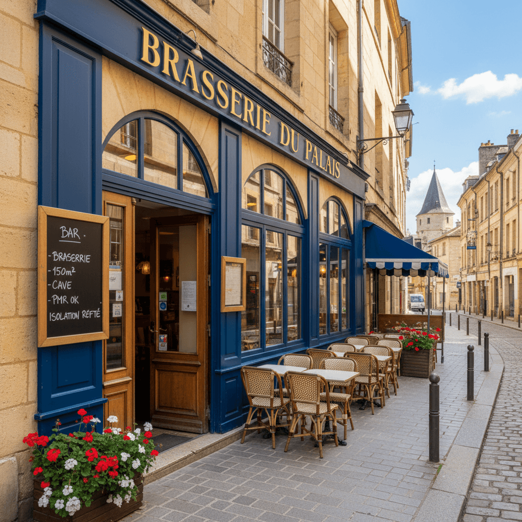 Bar-brasserie 150m² à Dijon : licence IV - cave/réserve