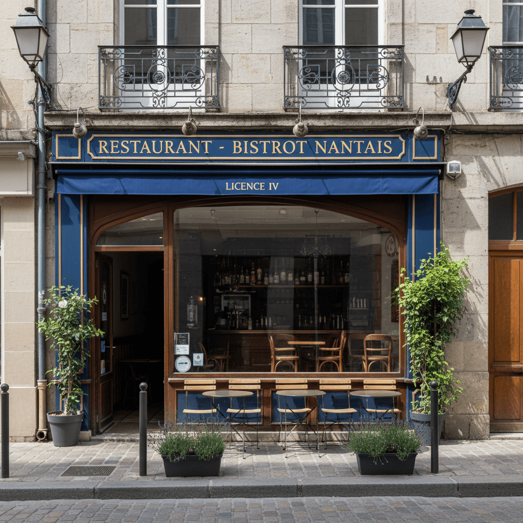 Restaurant à Nantes : terrasse - licence IV
