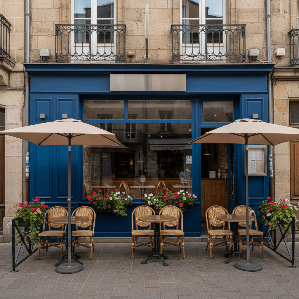 Restaurant 38m² à Grenoble : terrasse - licence IV