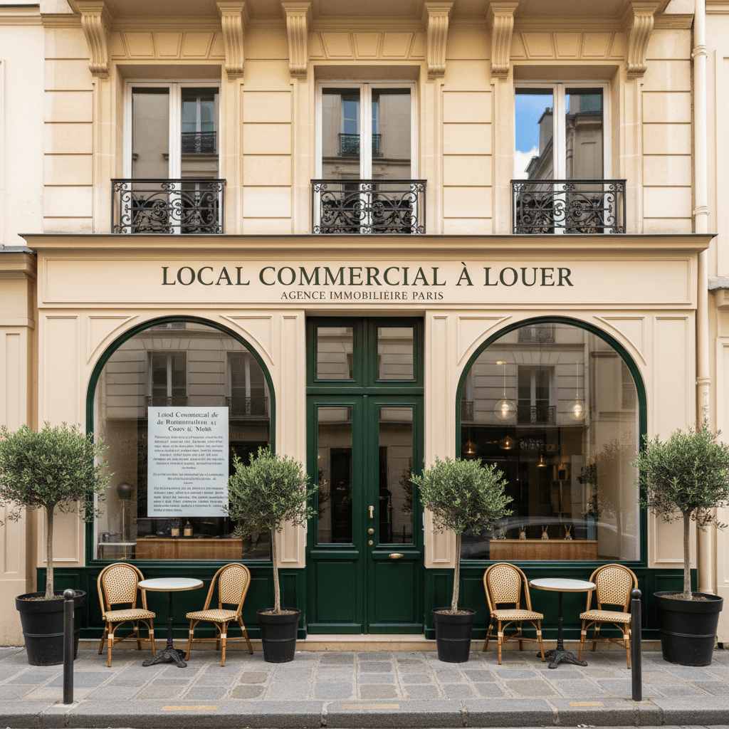 Local Commercial de Restauration au Cœur du Marais