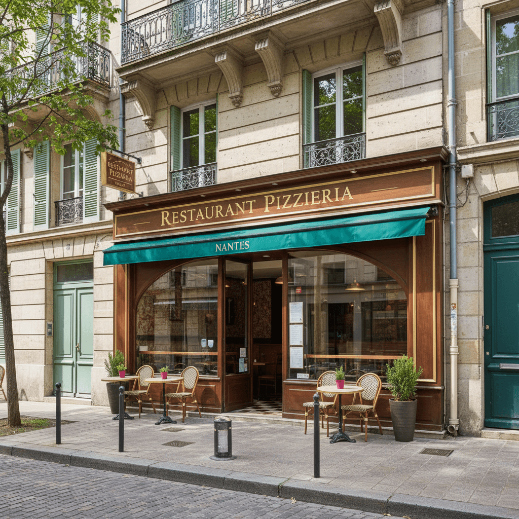Restaurant 60m² à Nantes : terrasse - licence IV