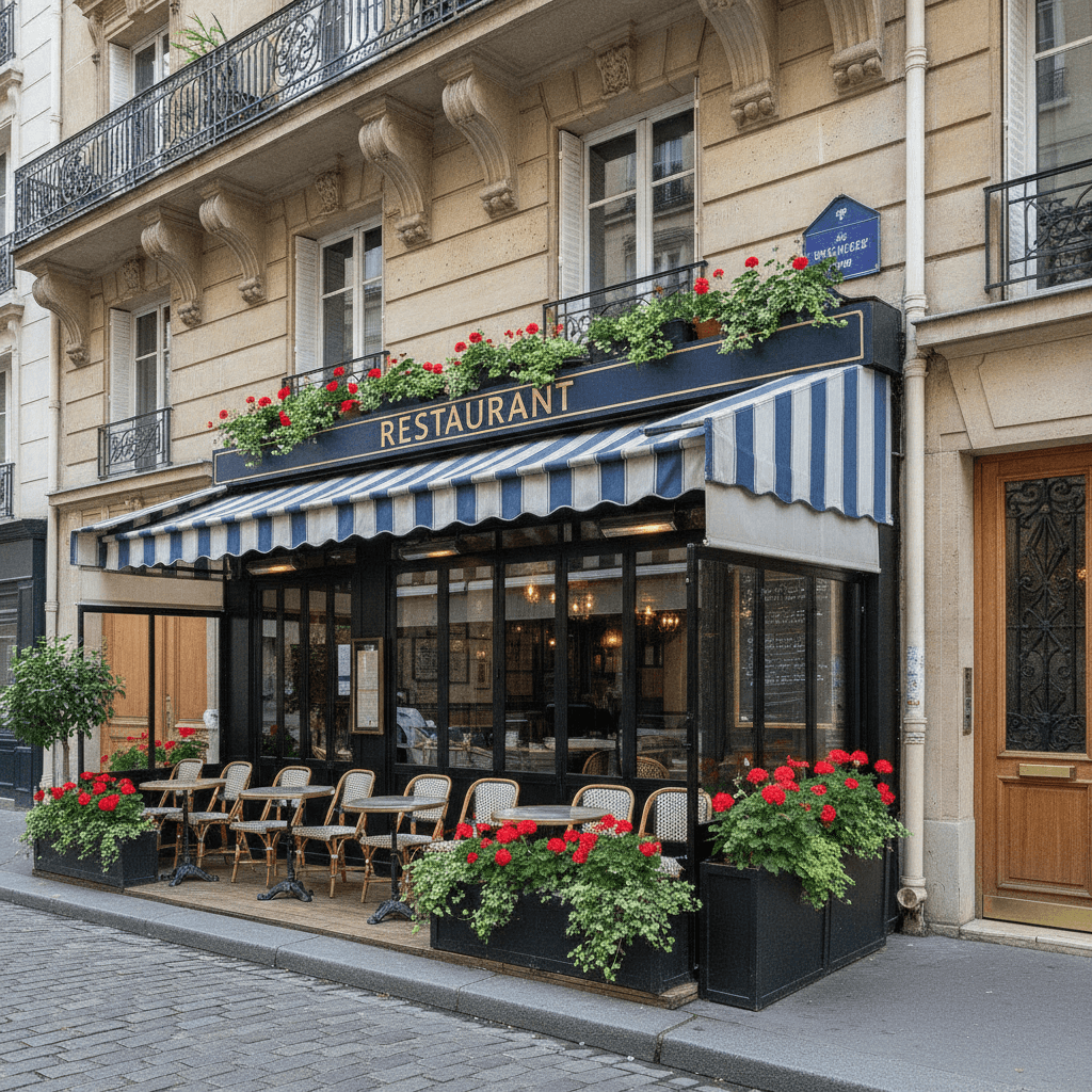 Restaurant 20 couverts à Paris : extraction en liquidation judiciaire