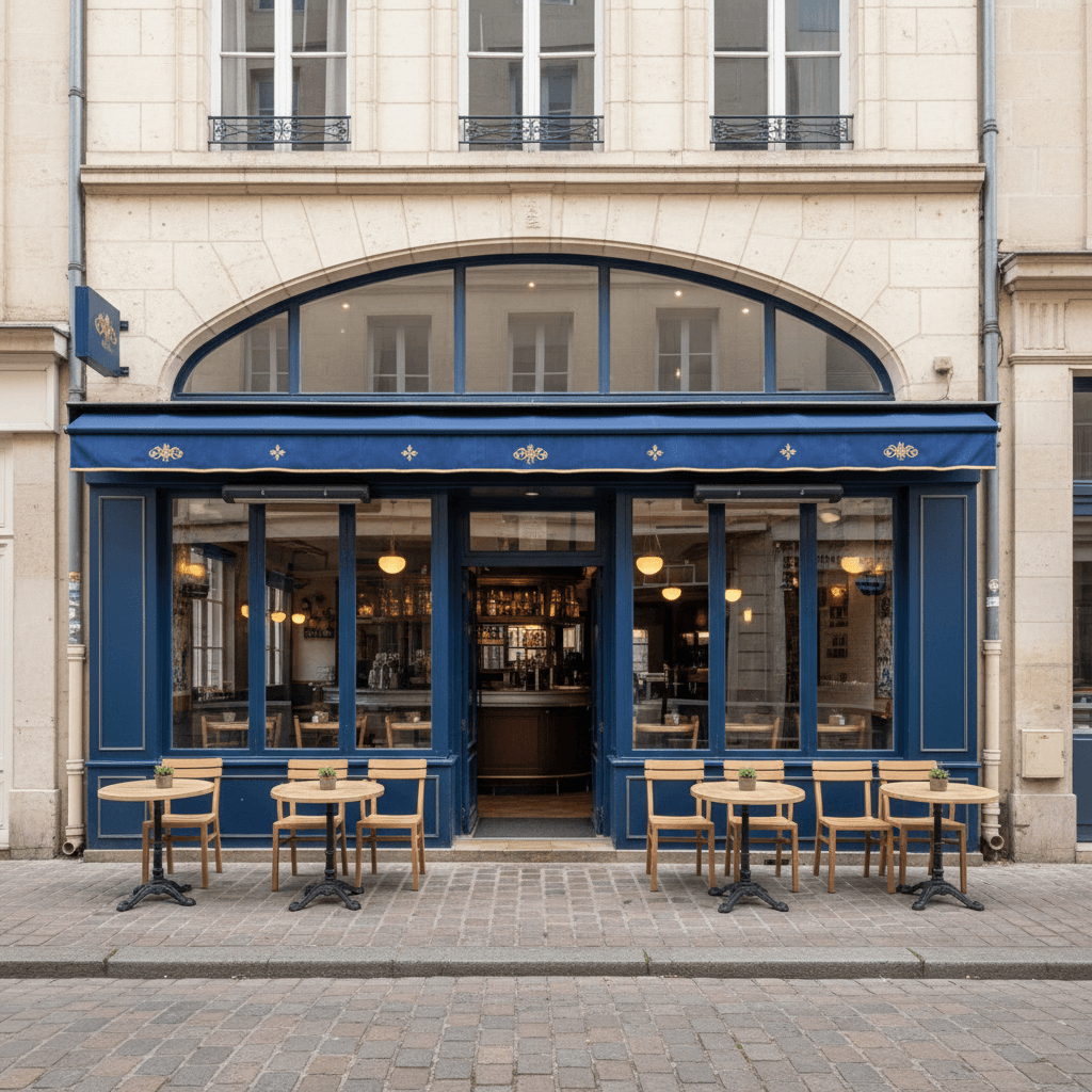 Bar-brasserie 250m² à Nantes : terrasse - licence IV