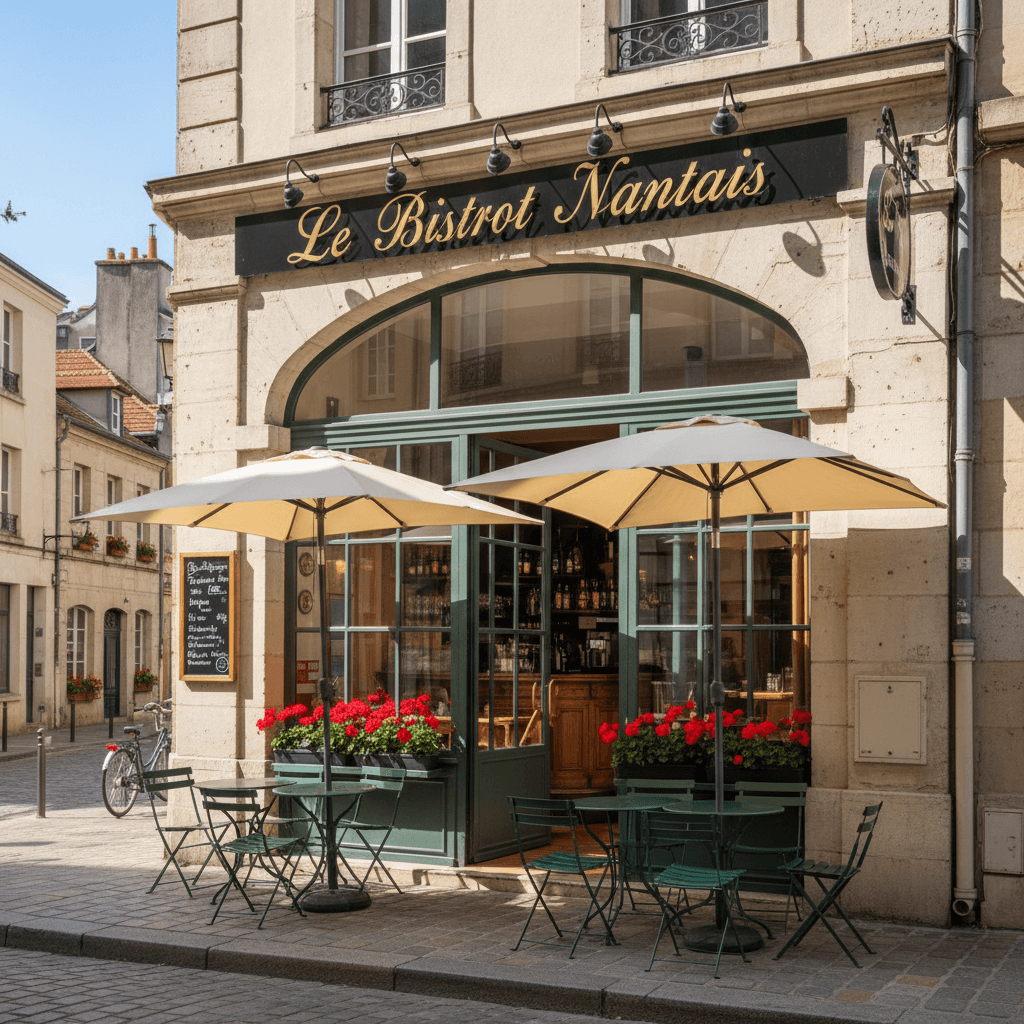 Restaurant à Nantes : terrasse - licence IV