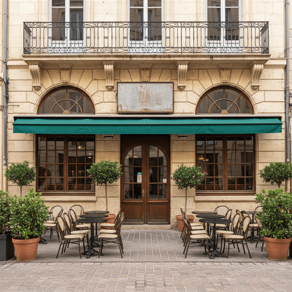 Fast-food 181m² à Montpellier : terrasse - licence IV