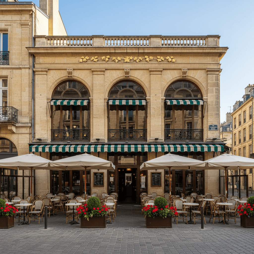 Bar-brasserie à Bordeaux : terrasse - licence IV