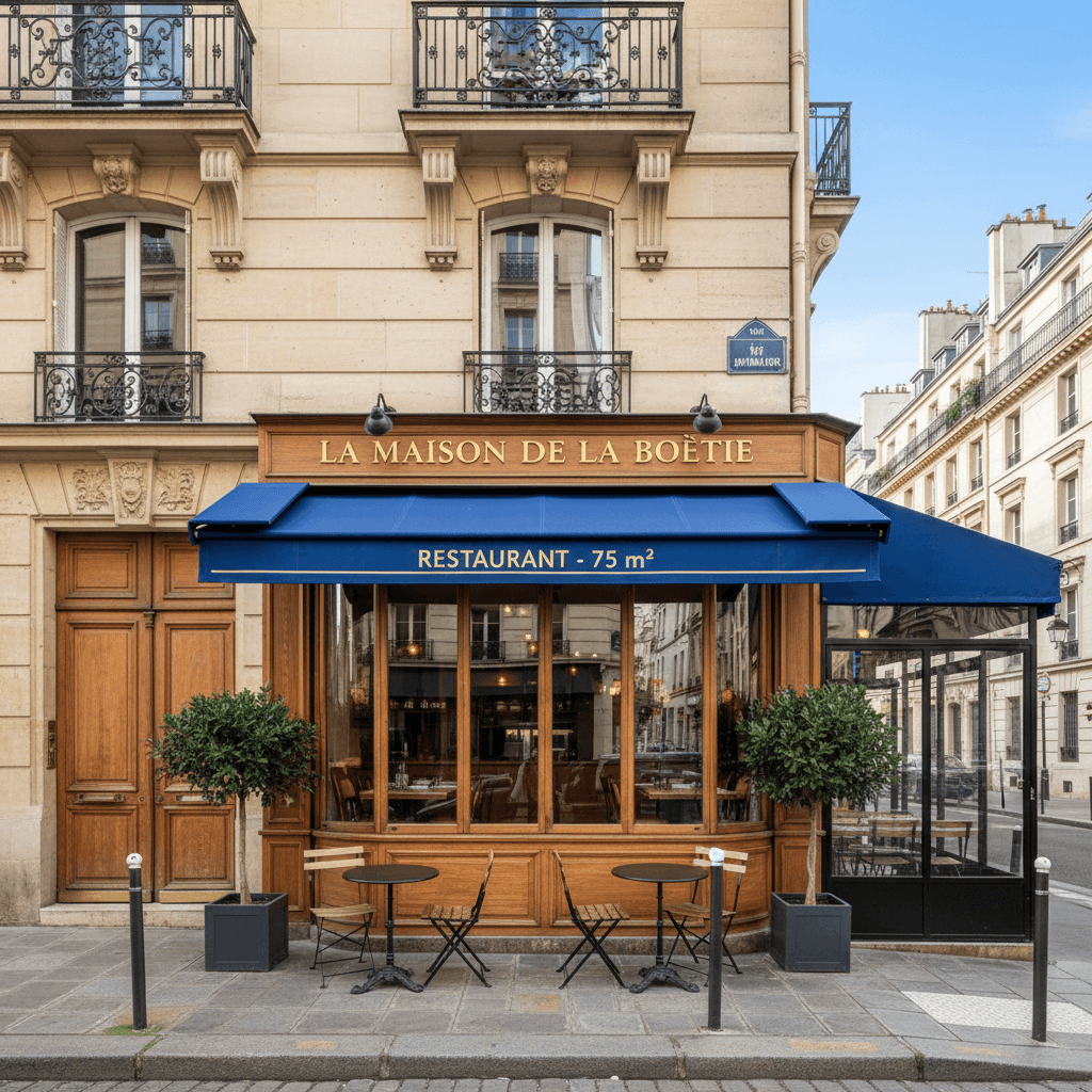 Local Commercial de Restauration à Paris – 75 m²