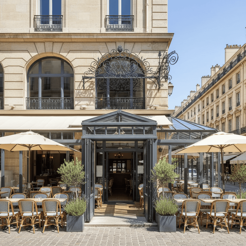 Restaurant 280m² à Marseille : terrasse - licence IV