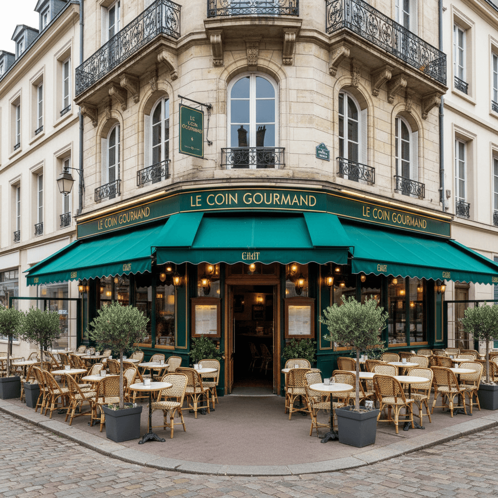 Restaurant 80m² à Nantes : terrasse - extraction