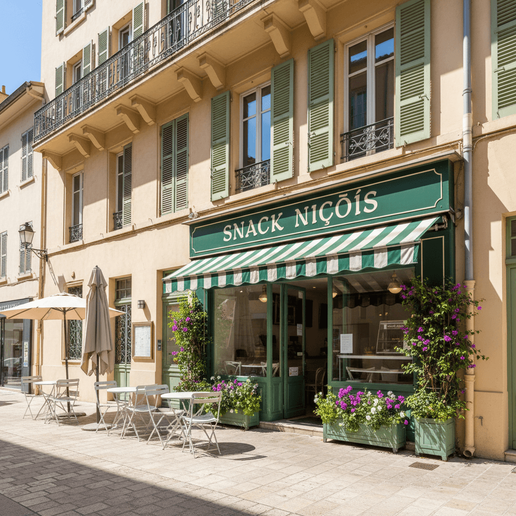 Snack 30m² à Nice