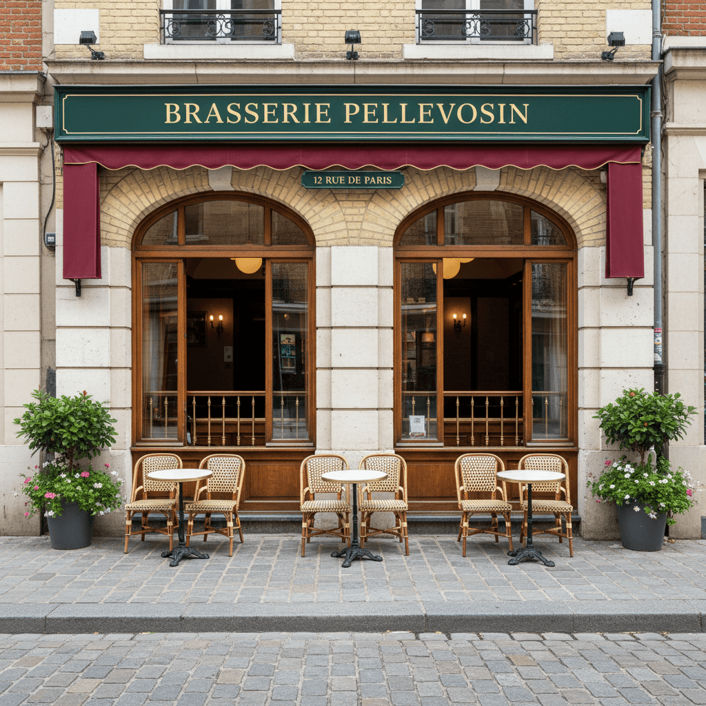 Bar-brasserie 80m² à Lille : terrasse - licence IV