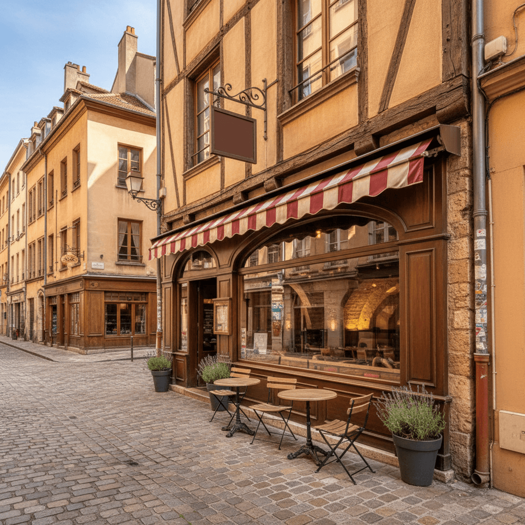 Restaurant 140m² à Lyon : extraction - cave/réserve