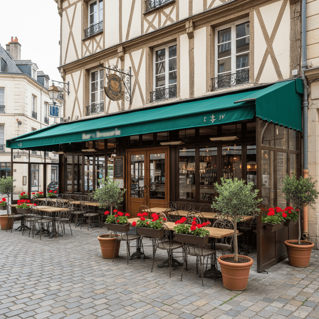 Bar-brasserie à Rouen : terrasse - licence IV