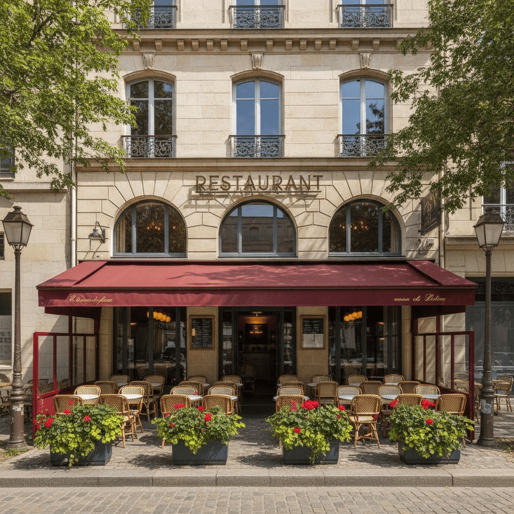 Restaurant 120m² à Nantes : terrasse - licence IV