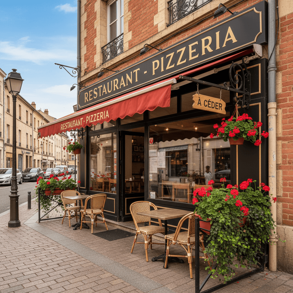 Restaurant 27m² à Toulouse : terrasse - licence IV
