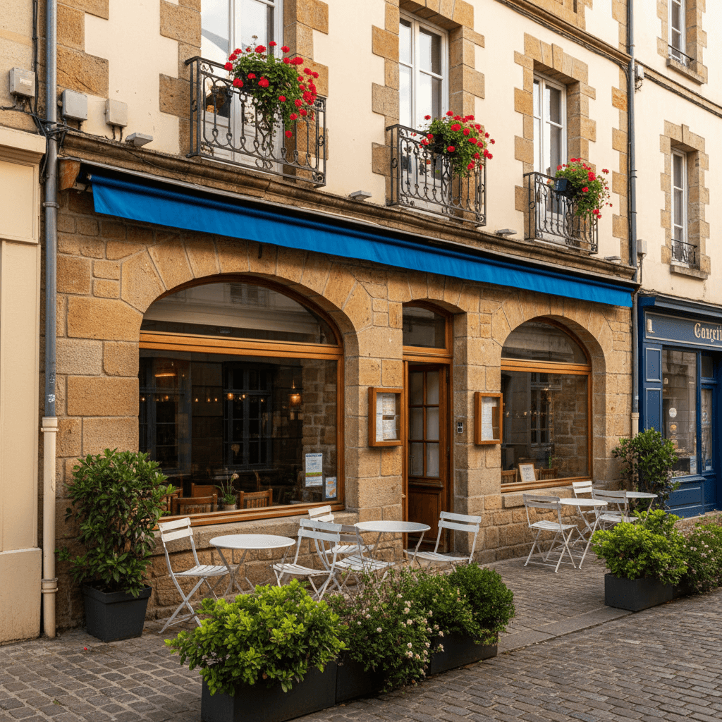 Restaurant à Rennes : terrasse - licence IV