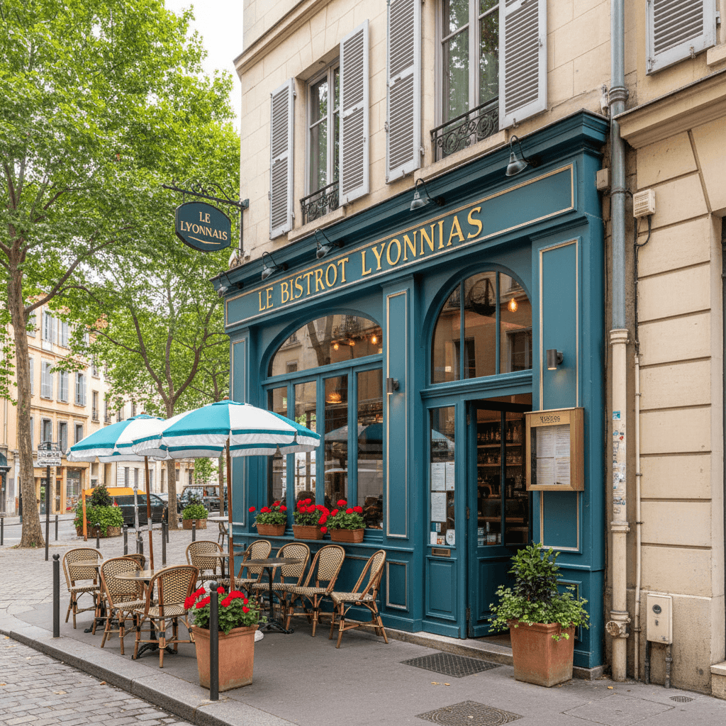 Restaurant 120m² à Lyon : terrasse - extraction