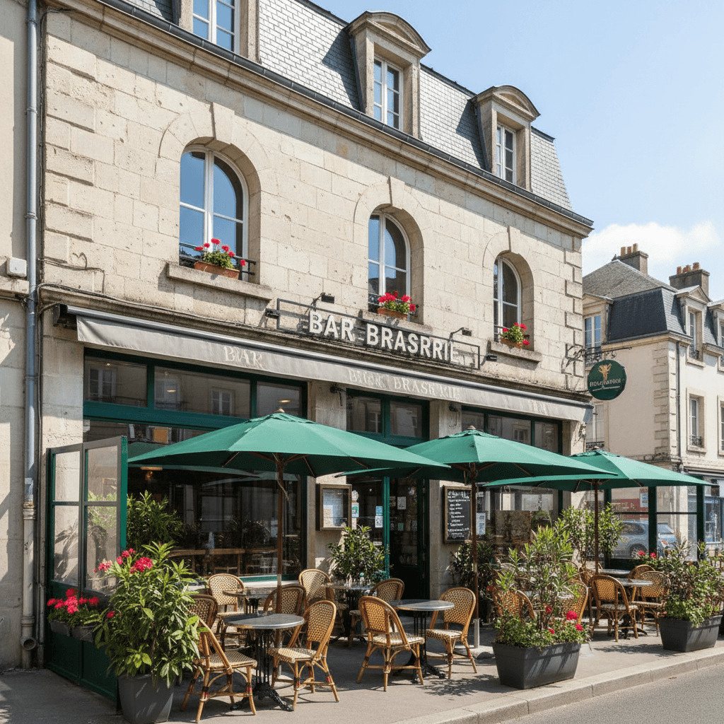 Bar-brasserie à Nantes : terrasse - licence IV