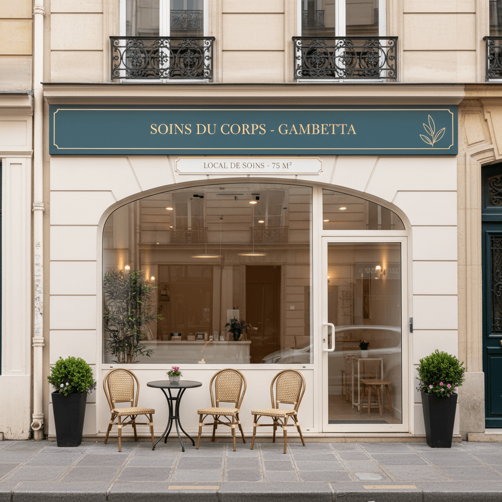 Local de Soins de 75 m² à Gambetta, Paris