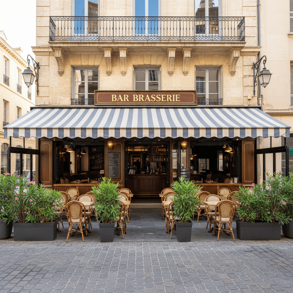 Bar-brasserie à Montpellier : terrasse - licence IV