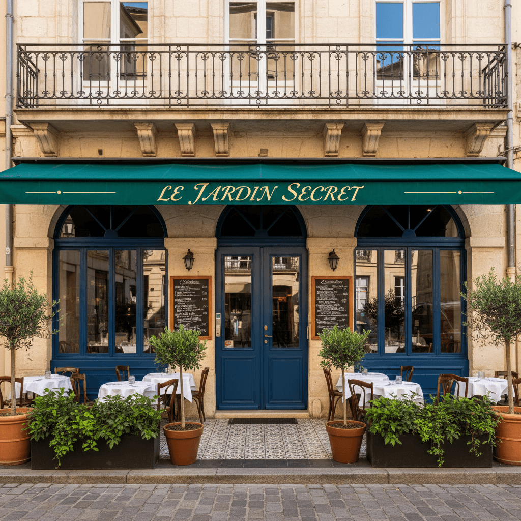 Restaurant 250m² à Montpellier : terrasse - extraction