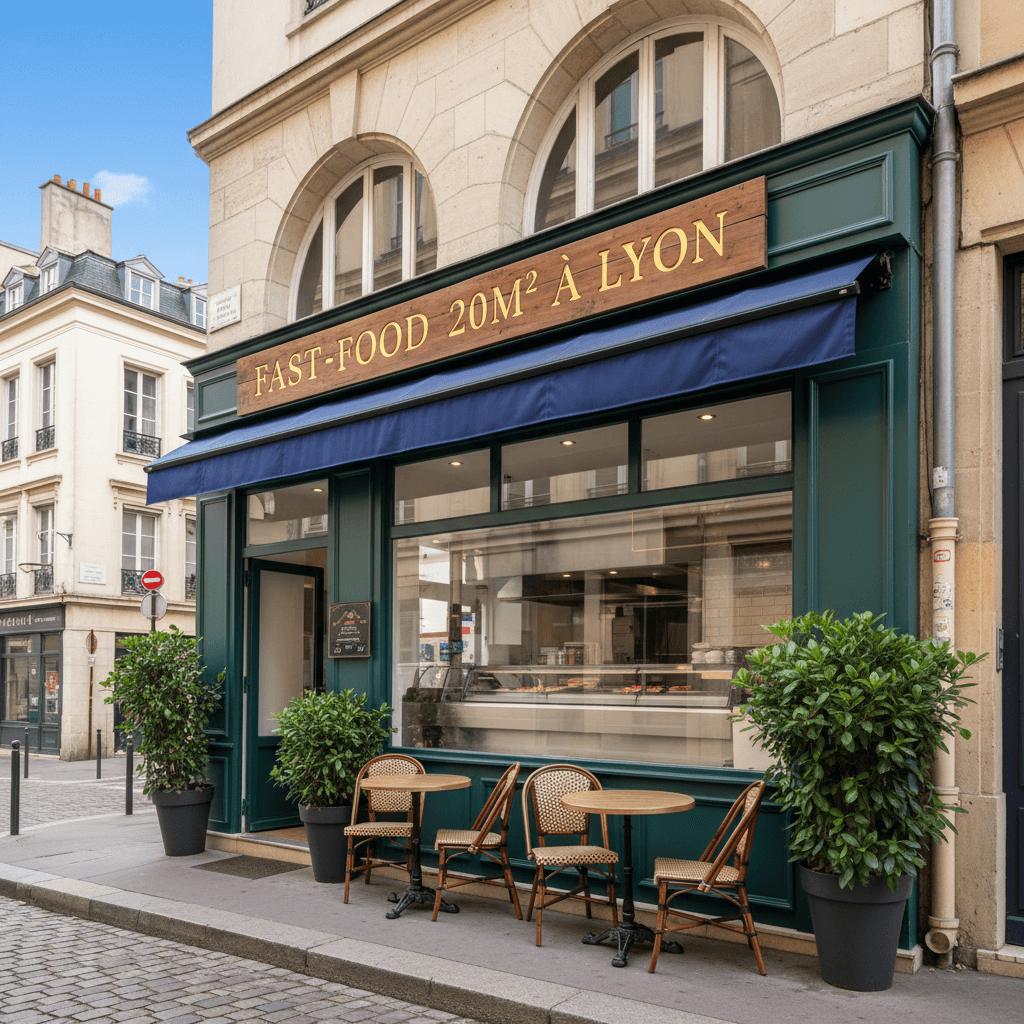 Fast-food 20m² à Lyon