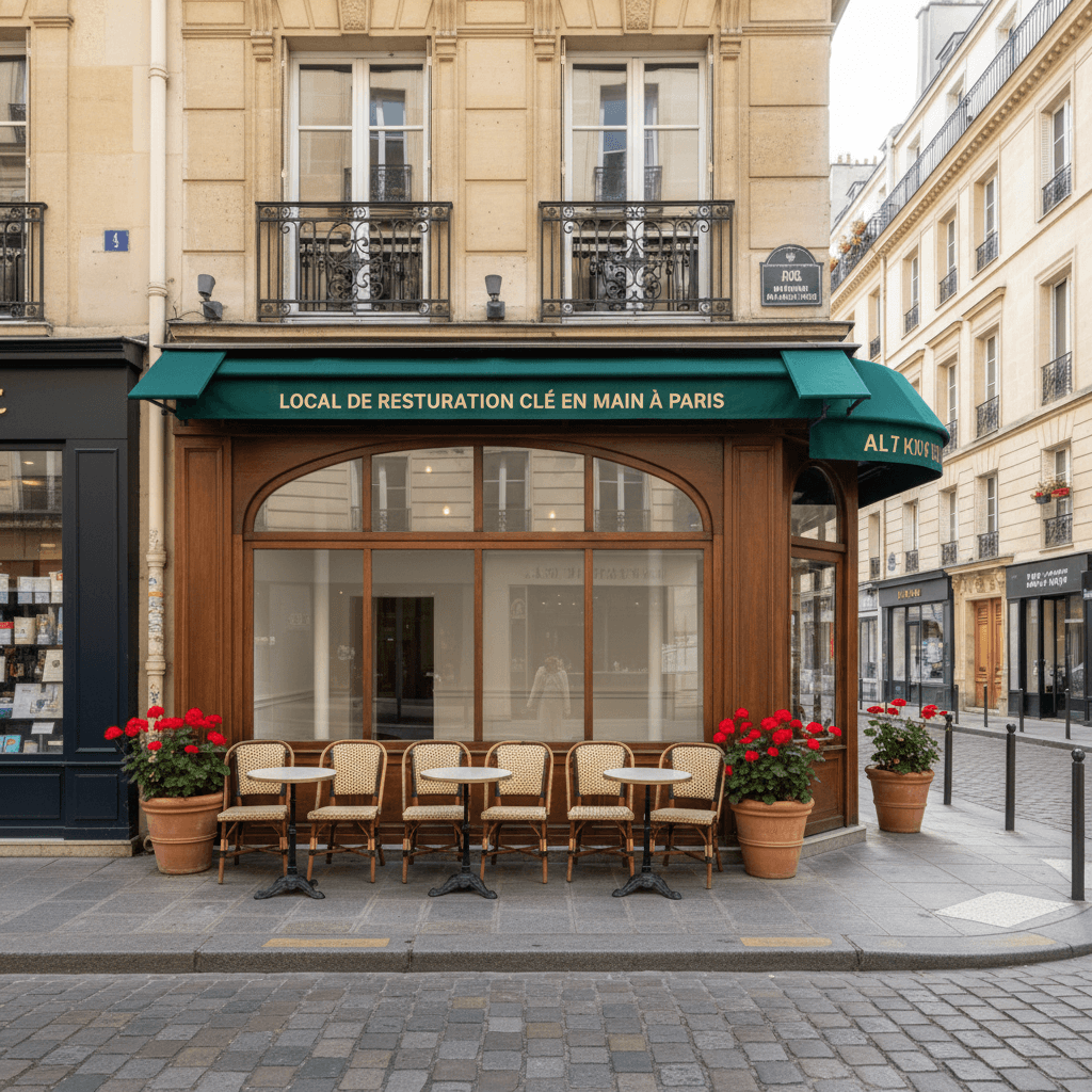 Local de Restauration Clé en Main à Paris