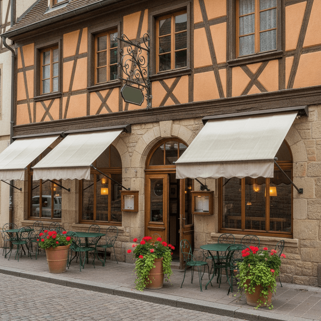 Restaurant 200m² à Strasbourg : terrasse - licence IV