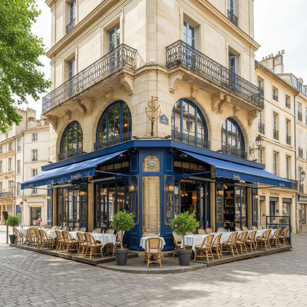 Bar-brasserie 250m² à Montpellier : terrasse - licence IV