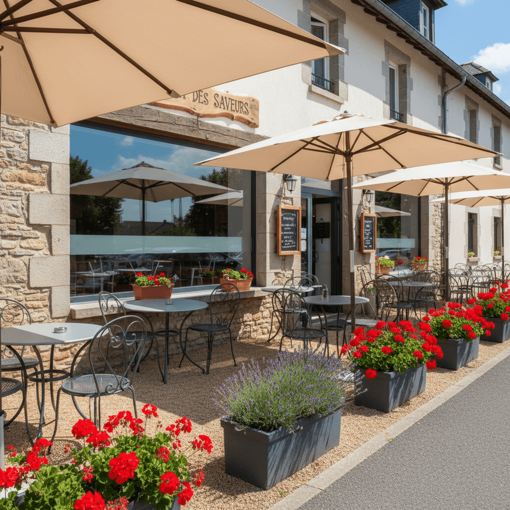 Restaurant 70m² à Saint-Martin-De-Seignanx : terrasse - licence IV