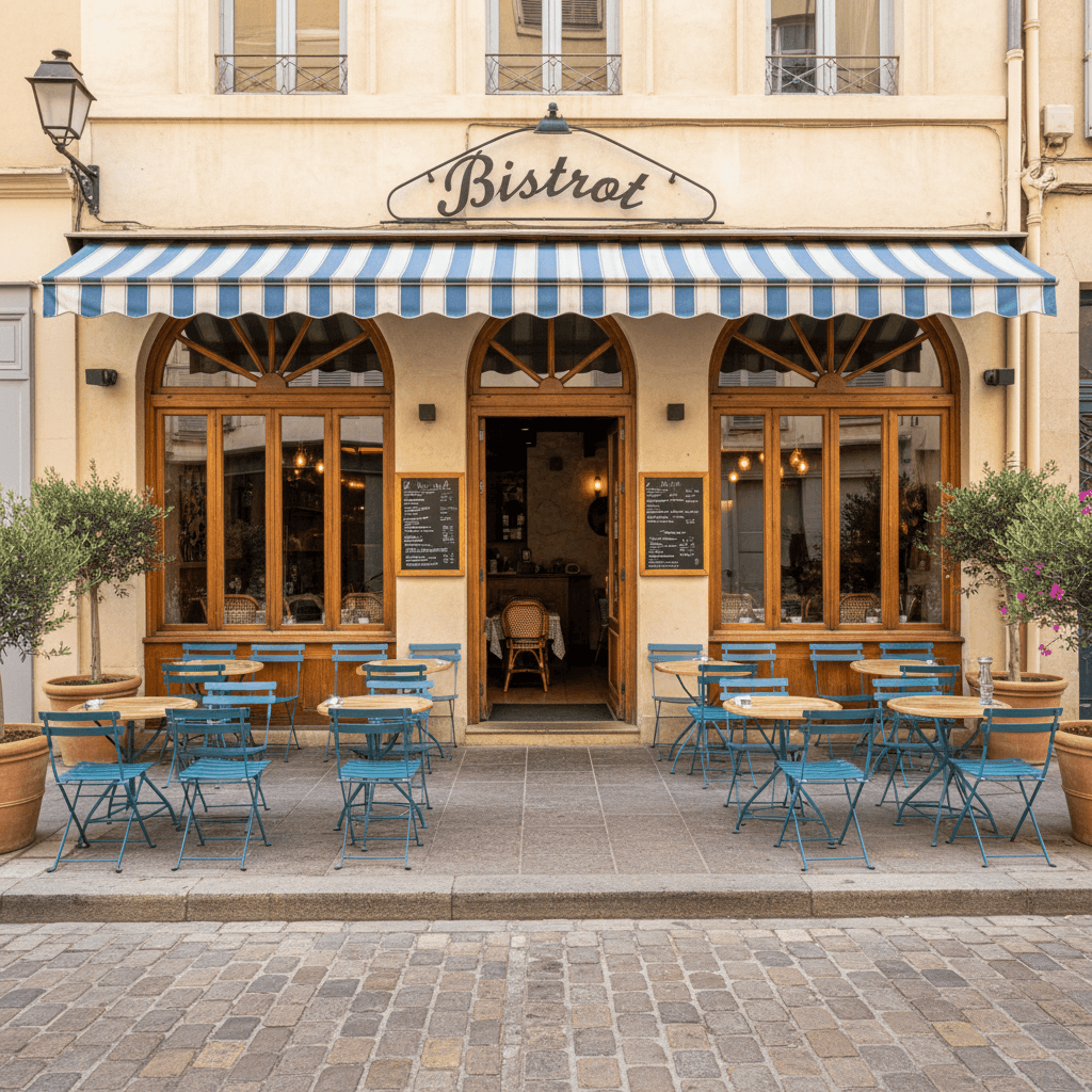 Restaurant 90m² à Marseille : terrasse - extraction