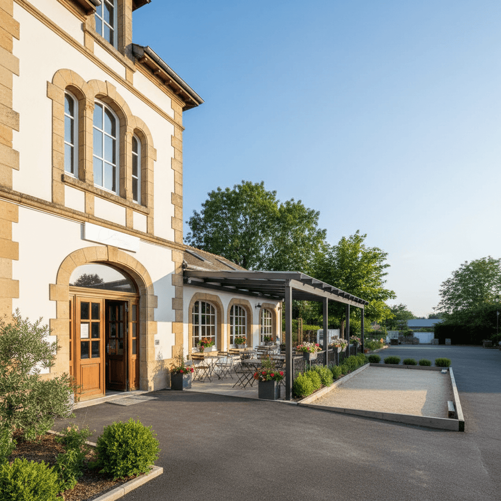 Restaurant à Nantes : terrasse - licence IV