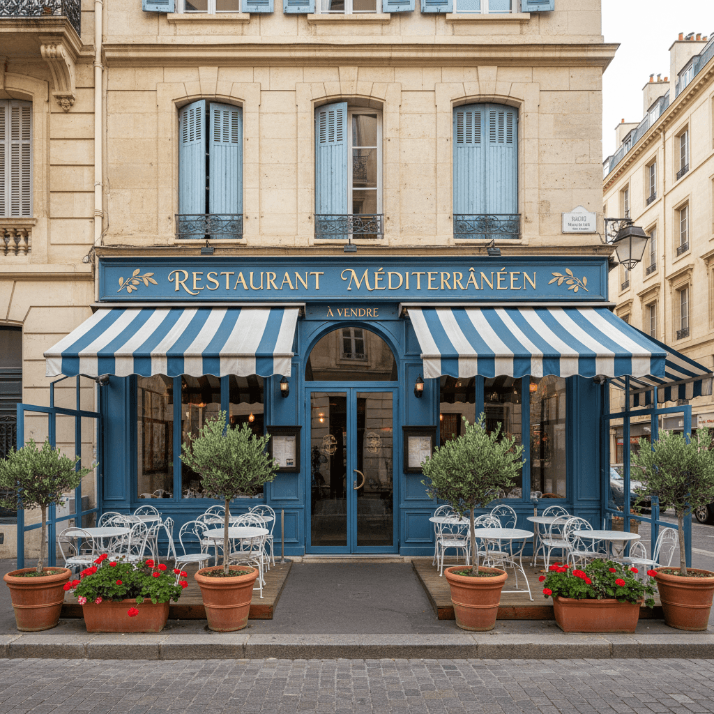 Restaurant 250m² à Marseille : terrasse - licence IV