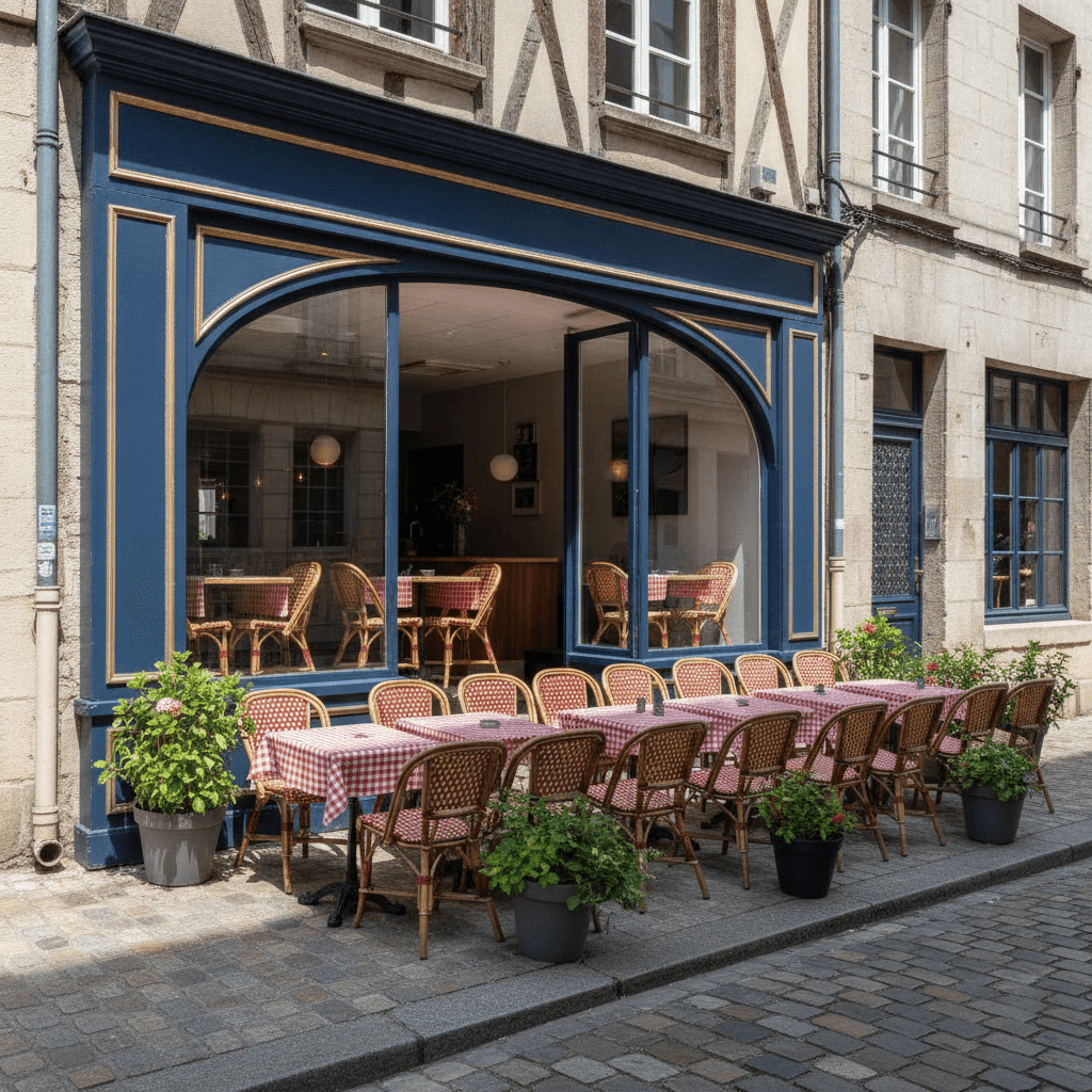 Restaurant à Rennes : terrasse