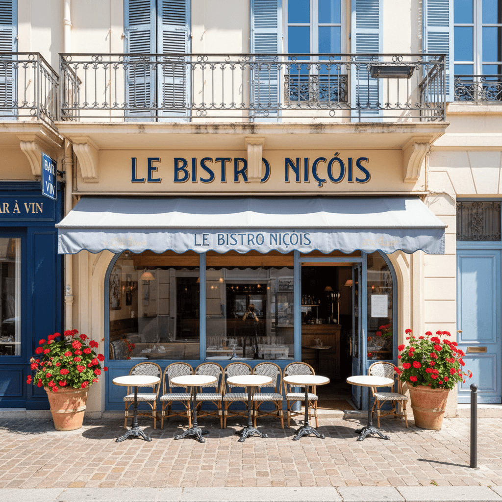 Restaurant 50m² à Nice : terrasse - licence IV