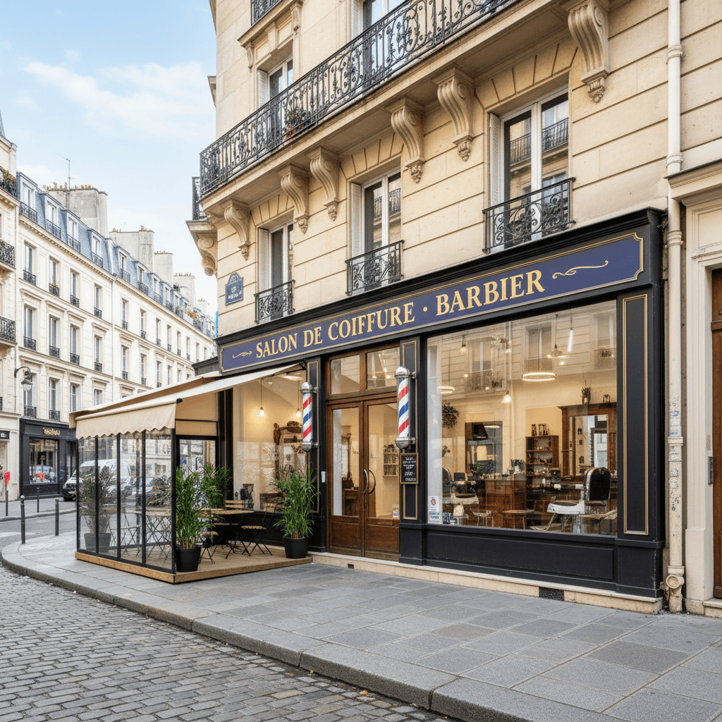 Local commercial idéal pour salon de coiffure à Paris