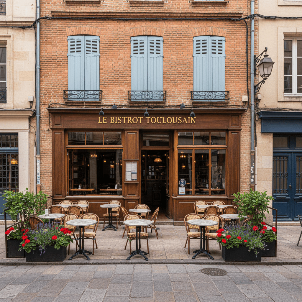 Restaurant à Toulouse : terrasse - licence IV