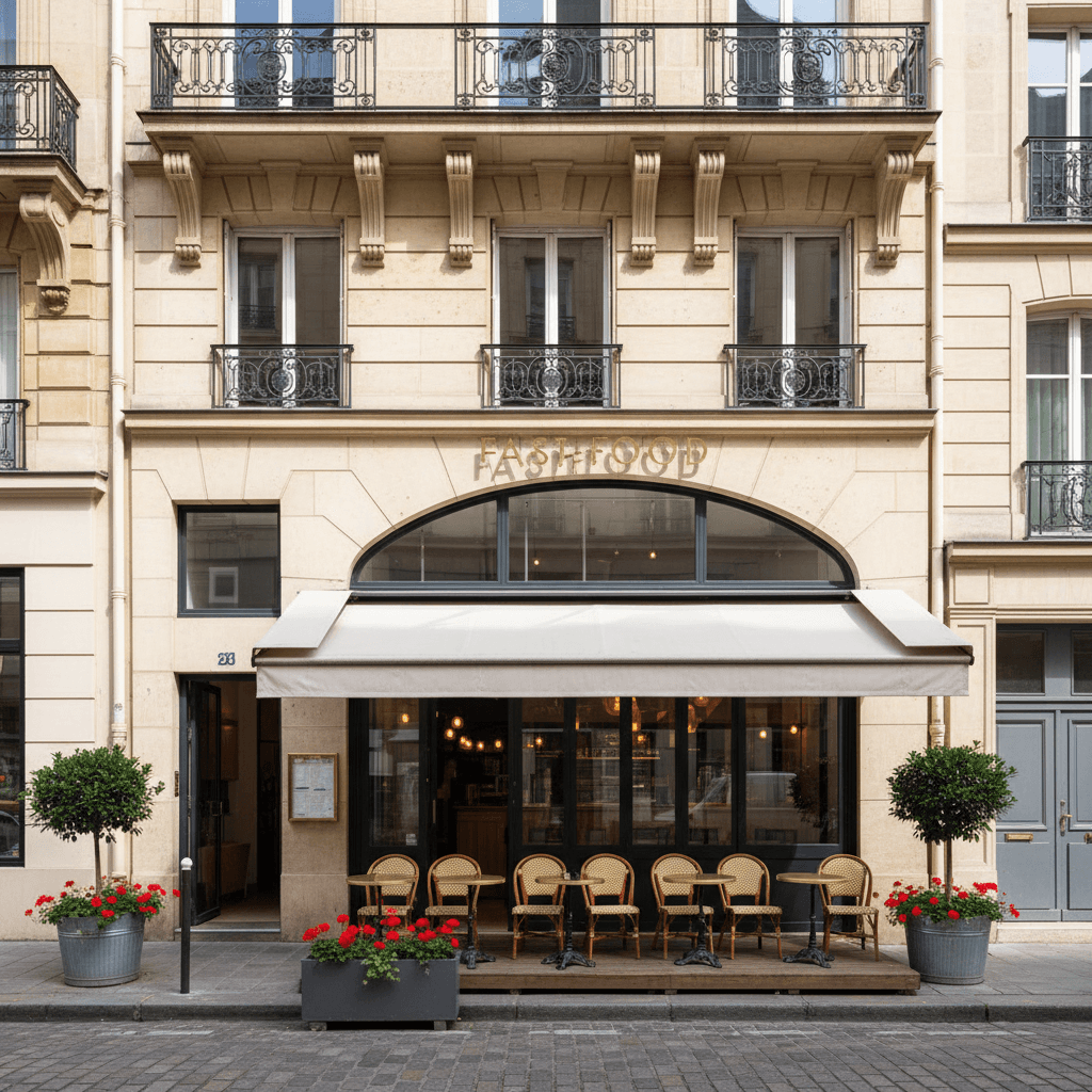 Fonds de commerce restauration rapide à Paris 2ᵉ en liquidation judiciaire