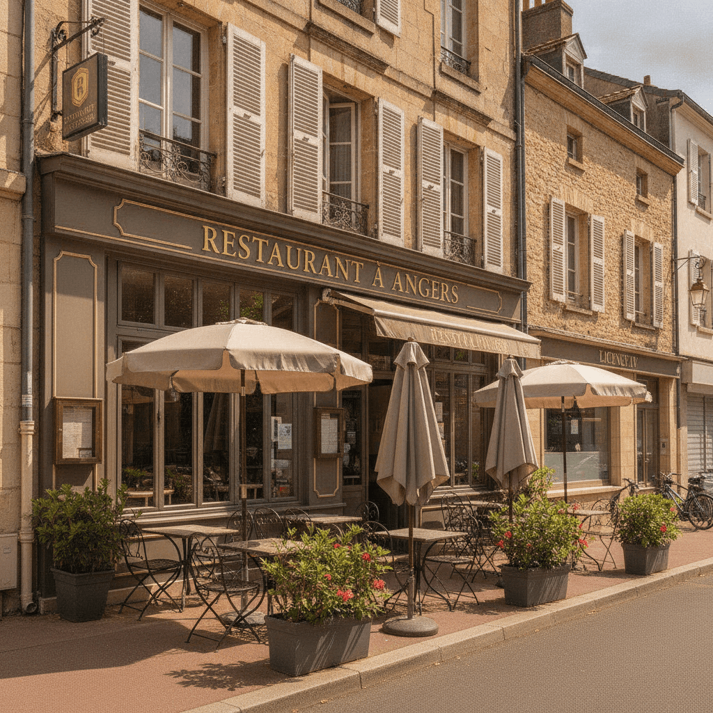Restaurant à Angers : terrasse - licence IV