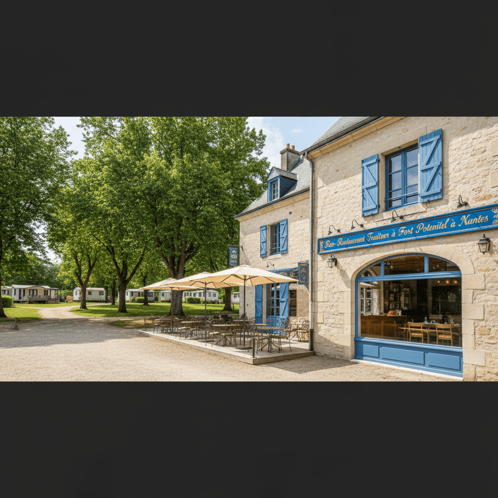 Restaurant 500m² à Nantes : terrasse - licence IV