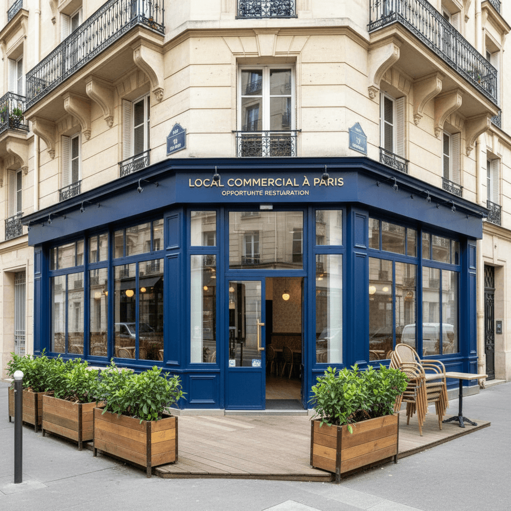 Local Commercial à Paris - Opportunité Restauration