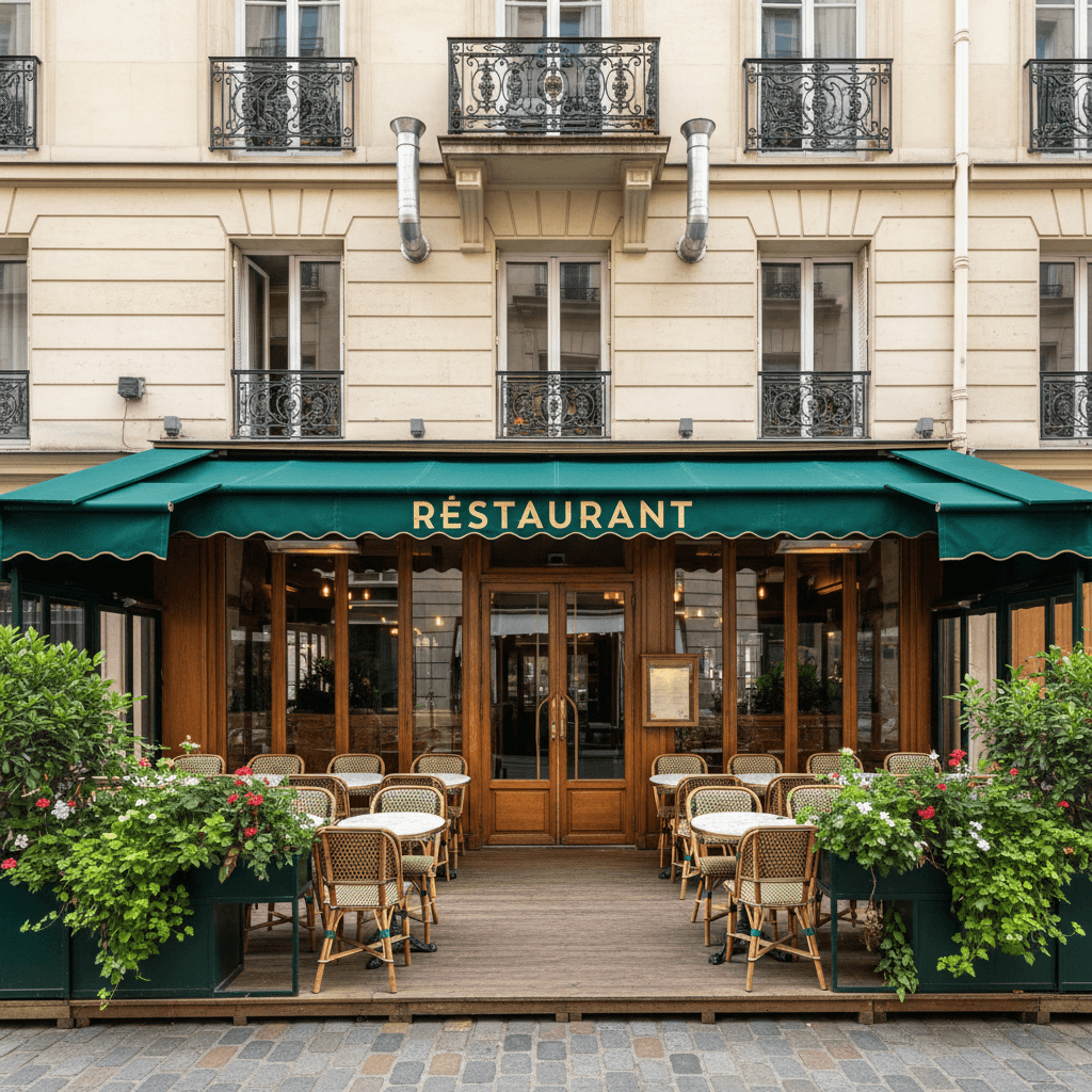 Restaurant avec Terrasse au Cœur de Paris