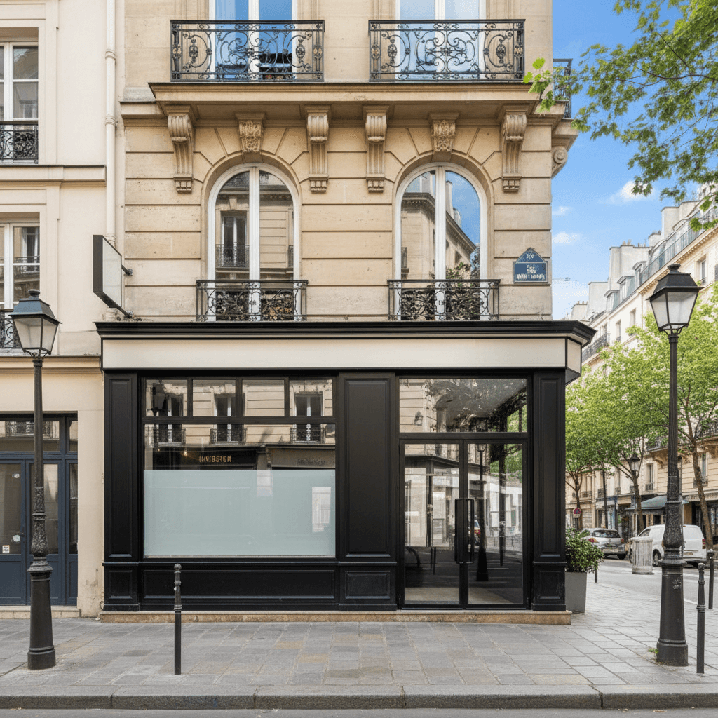 Local commercial de 492 m² à Paris - Opportunité rare