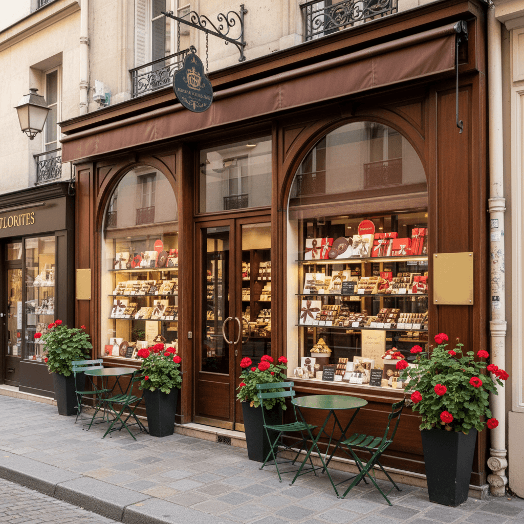 Local Commercial Chocolatier à Paris - 120 m²