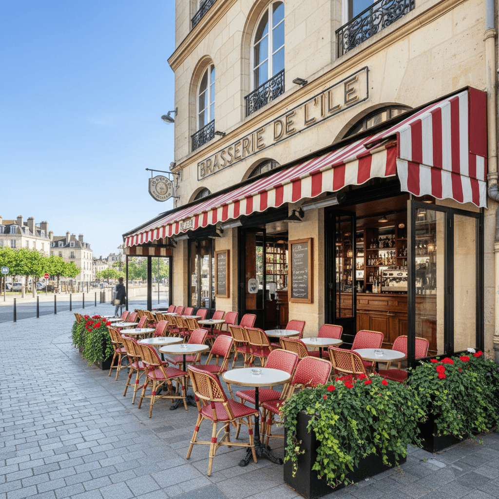 Bar-brasserie à Nantes : terrasse - licence IV