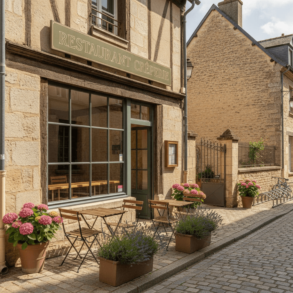 Restaurant à Angers : terrasse