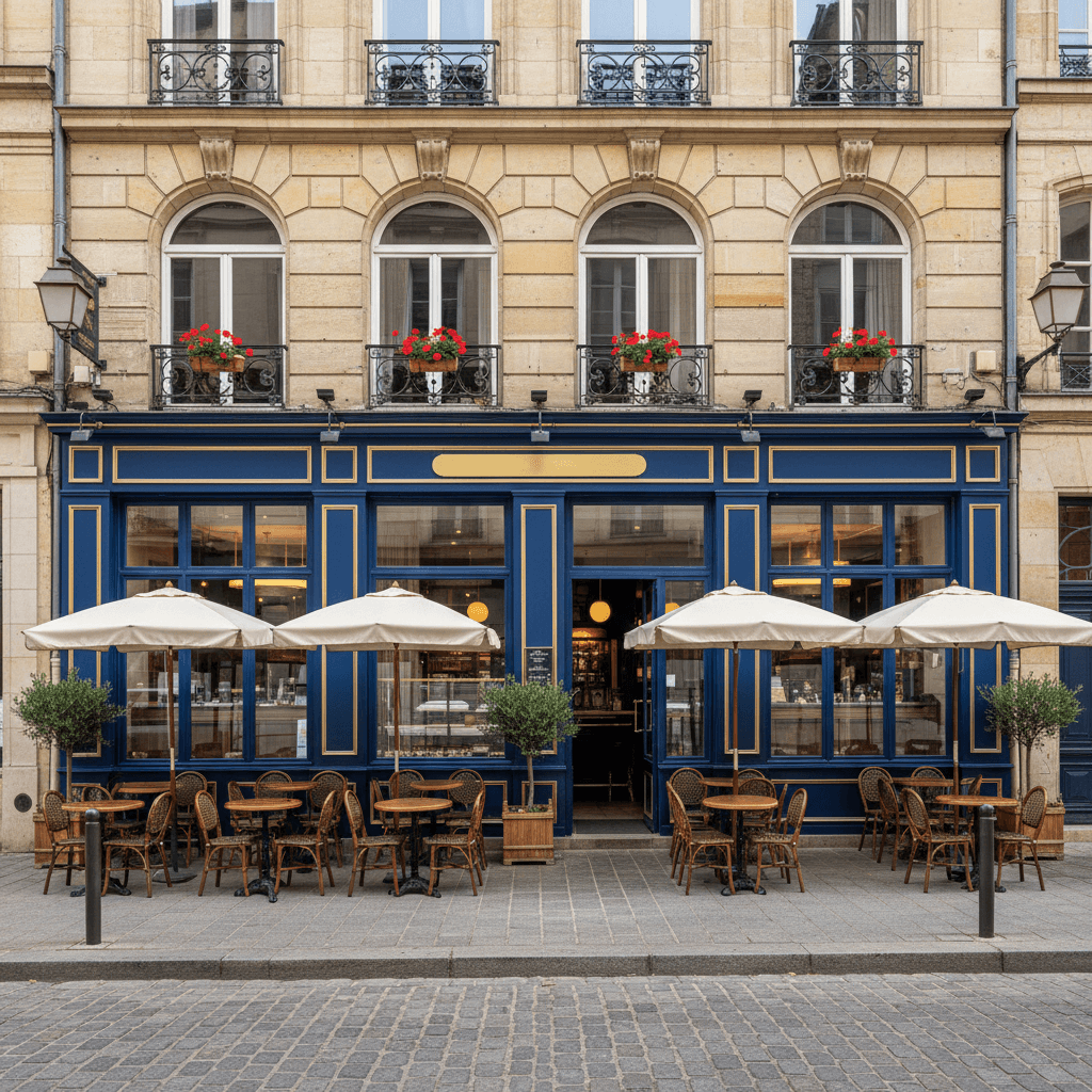 Bar-brasserie 200m² à Rouen : terrasse - licence IV