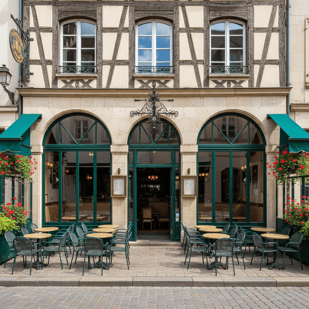 Bar-brasserie 230m² à Strasbourg : terrasse - licence IV
