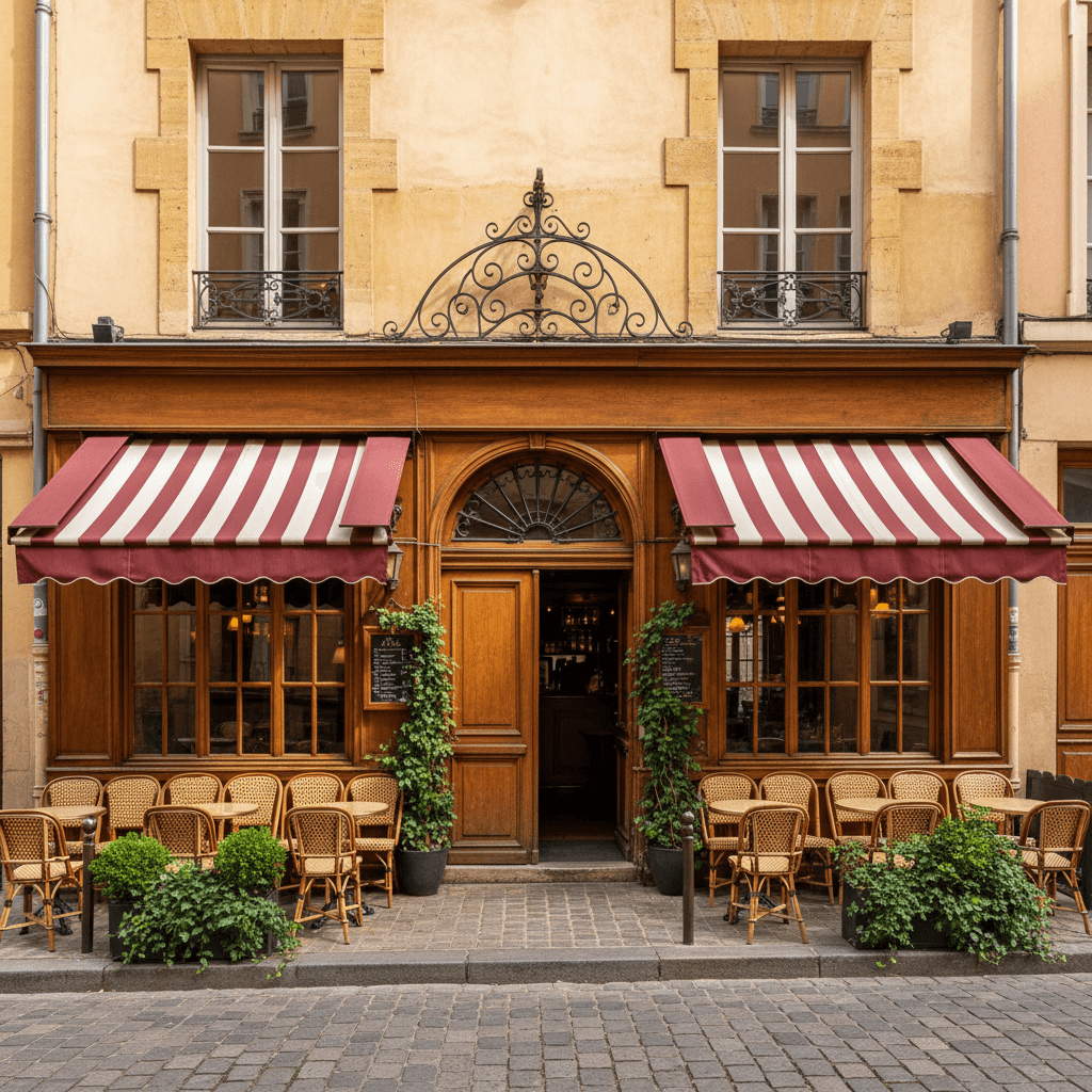 Restaurant à Lyon : terrasse - licence IV