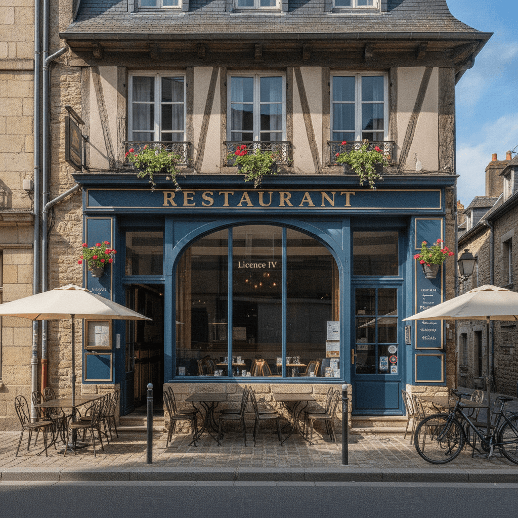 Restaurant 150m² à Rennes : licence IV